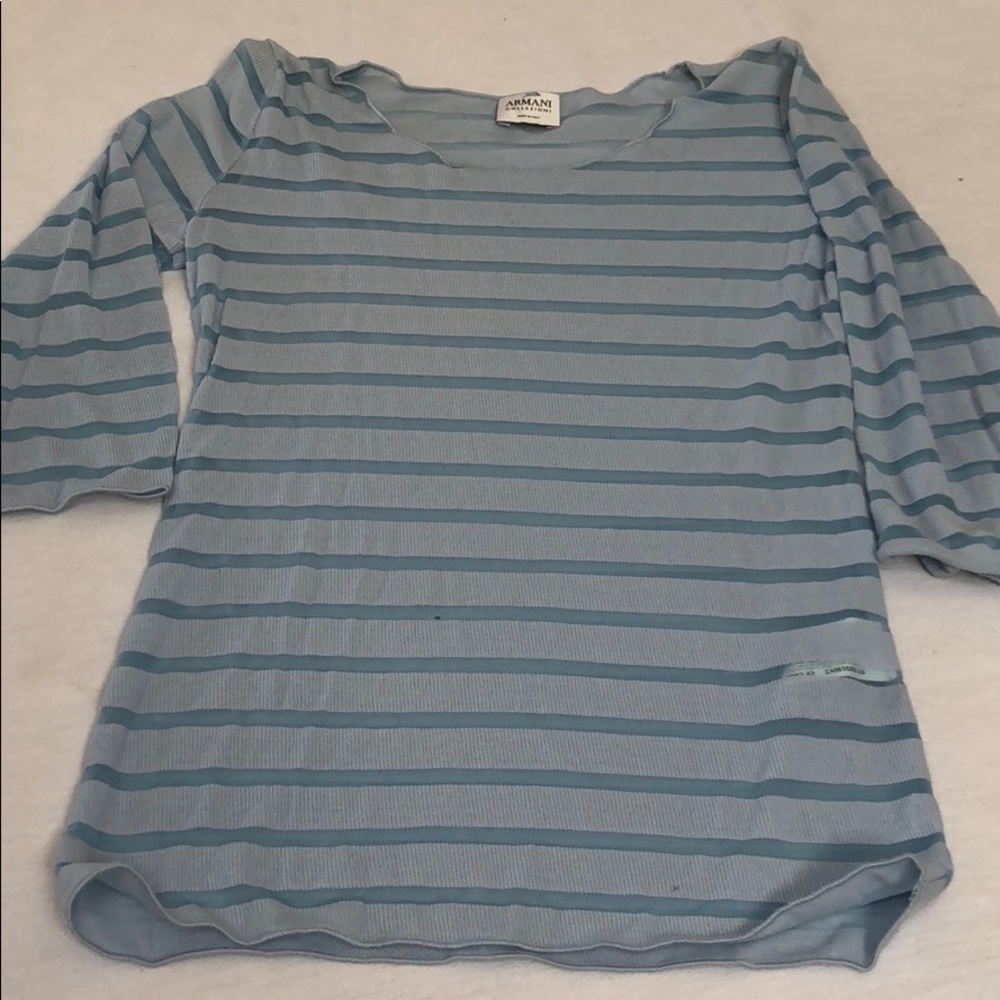 Armani collezioni 3/4 sleeve shirt